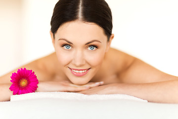 Image showing woman in spa