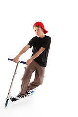 Image showing Scooter boy