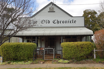 Image showing The Old Chronicle Carcoar