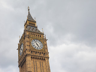 Image showing Big Ben in London