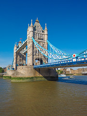 Image showing Tower Bridge in London