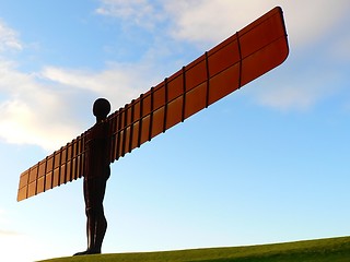 Image showing Angel of the North Landmark of Gateshead Newcastle