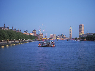 Image showing River Thames in London