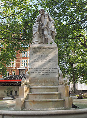 Image showing Shakespeare statue in London