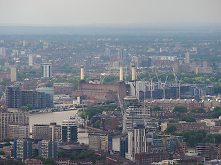 Image showing Aerial view of London