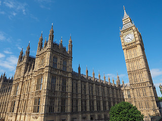 Image showing Houses of Parliament in London