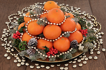 Image showing Christmas Fruit