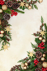 Image showing Christmas Decorative Border 