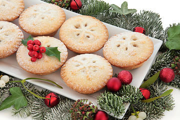 Image showing Christmas Mince Pies