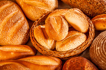 Image showing Baked bread