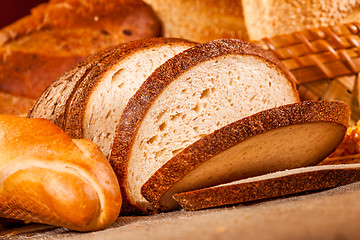 Image showing Baked bread