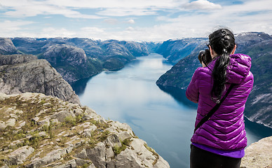 Image showing Nature photographer