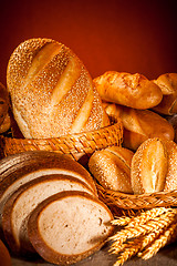 Image showing Baked bread