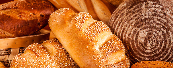 Image showing Baked bread