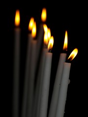 Image showing Candles burning�