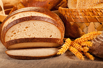 Image showing Baked bread