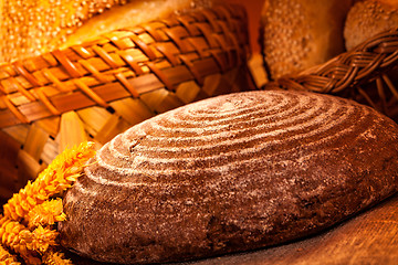 Image showing Baked bread