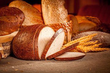 Image showing Baked bread