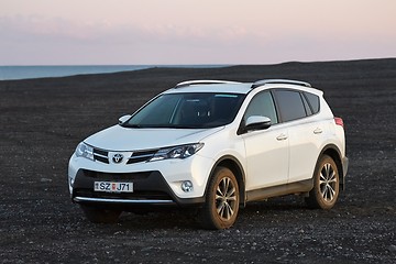 Image showing Toyota RAV4 on terrain