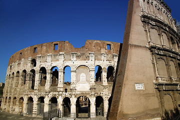 Image showing The Colosseum in Rome, Italy