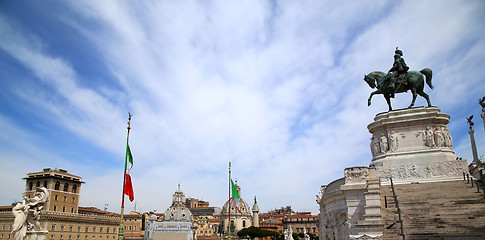 Image showing view of panorama Rome, Italy