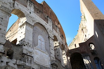 Image showing The Colosseum in Rome, Italy