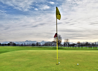 Image showing Golf course