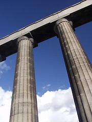 Image showing Stone columns