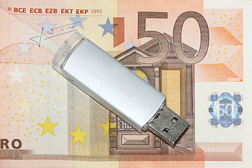 Image showing Fifty Euro Banknote