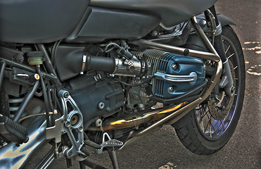 Image showing Side Valve Motorcycle  Engine