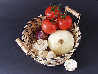 Image showing Veggie Basket