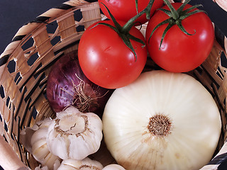 Image showing Veggie Basket 050