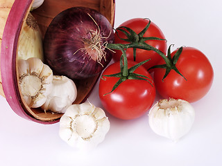 Image showing Veggie Basket 085