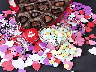 Image showing Be Mine Hearts