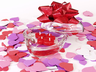 Image showing Heart Candles 093