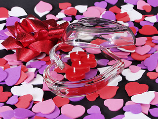 Image showing Heart Candles 098