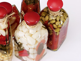 Image showing Vinegar Bottles 165