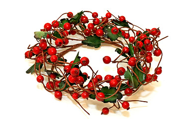 Image showing Berry wreath