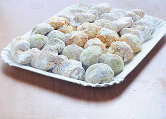 Image showing 
Sicilian sweets made with almond paste