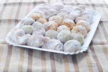 Image showing 
Sicilian sweets made with almond paste