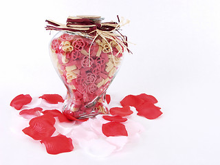 Image showing Pasta and Petals