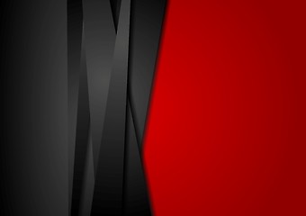 Image showing Red and black abstract striped background