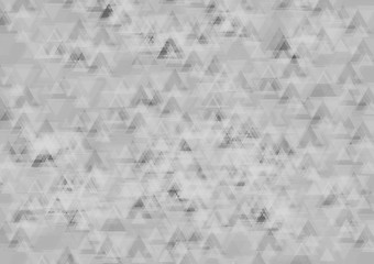 Image showing Abstract tech geometric background with triangles