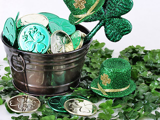 Image showing Leprechaun Treasure, close