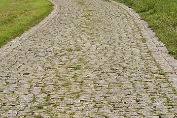 Image showing to tread a path