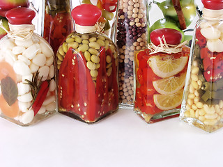 Image showing Vinegar Bottles
