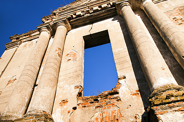 Image showing church ruins 