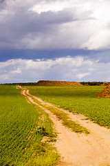 Image showing the rural road 