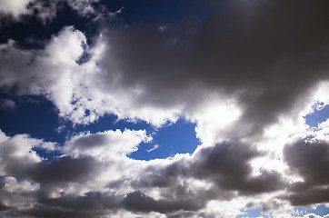 Image showing clouds in the sky  