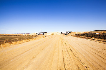 Image showing road construction 